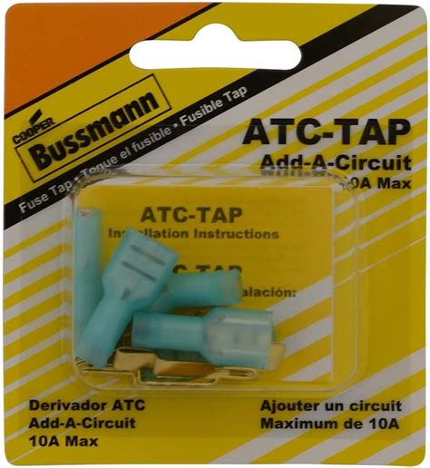 Bussmann Bp Atc Tap Rp Atc Fuse Tap For Existing Circuit Piece