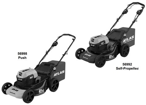 Atlas 56998 80v Lithium Brushless 21 Inch Mower Owner S Manual