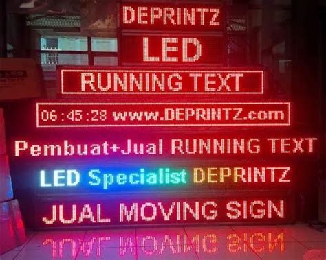 Led Scrolling Display Board At Rs Square Feet Scrolling Led