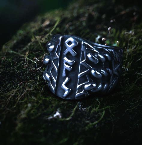 Bague Viking Runique