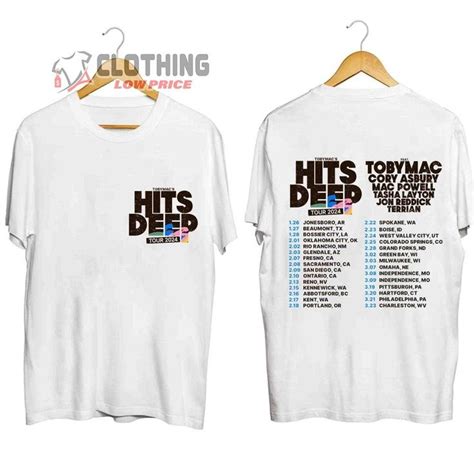 Tobymac Hits Deep Tour Dates 2024 Merch, Rapper Tobymac 2024 Concert ...