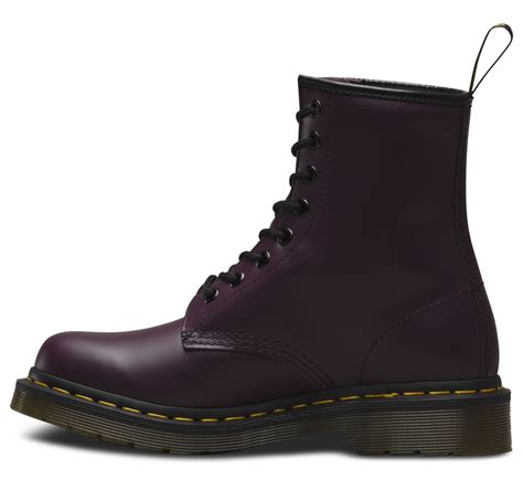 Dr Martens Women S Smooth Leather Lace Up Boots In Purple Smooth