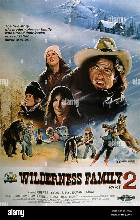 WILDERNESS FAMILY PART 2, (aka THE FURTHER ADVENTURES OF THE WILDERNESS FAMILY), US poster, from ...