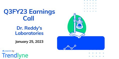 Dr Reddy S Laboratories Ltd Conference Calls Earnings Call