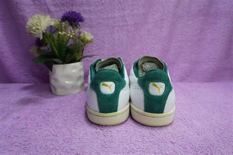 Puma Match 74 White Green 35951806 Size 37 5 Insole 23 5 Cm Made In