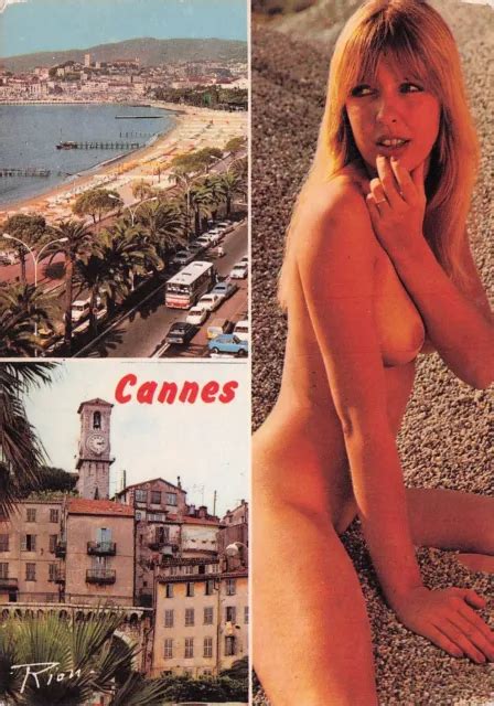 Carte Postale Postcard X Cm Femme Nue Naked Woman Sexy Seins Plage