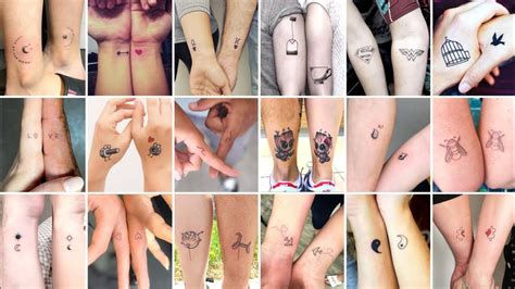 20 Small Matching Tattoos For Couples Couple Tattoo Ideas Small