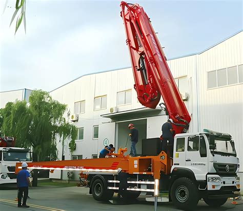 M Truck Concrete Pump Concrete Boom Pump Truck Advanced Emission