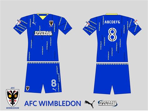 Afc Wimbledon Home Kit 2018