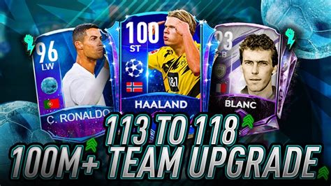 Insane Team Upgrade M Team Upgrade Fifa Mobile Youtube