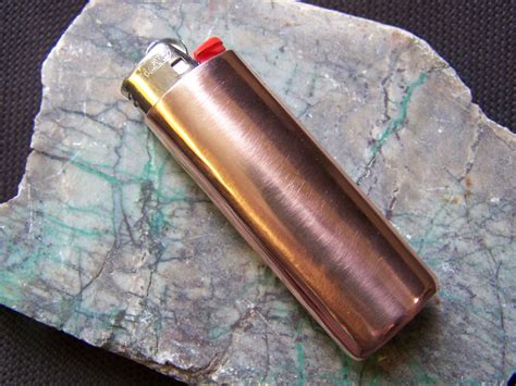 Copper Bic Lighter Case