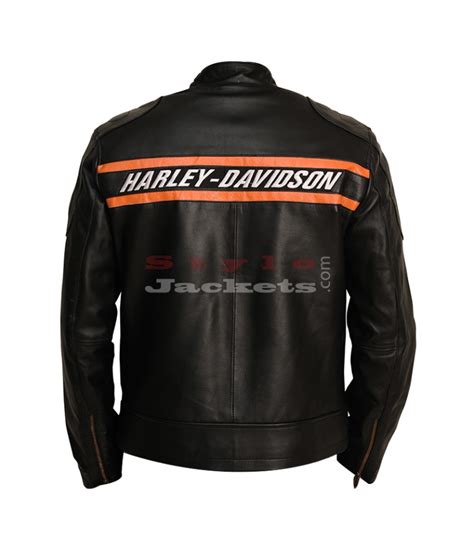 William Scott Goldberg Harley Davidson Biker Leather Jacket