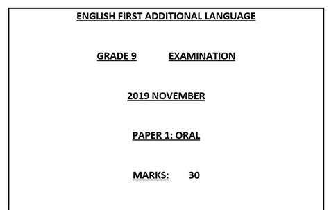 English Fal Gr Term Exam P Teacha