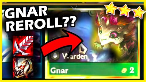 GNAR REROLL Playing Kindred Gnar Dryad For EASY TOP 4 TFT SET 11