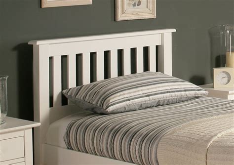 Full White Wood Headboard – Madison Art Center Design