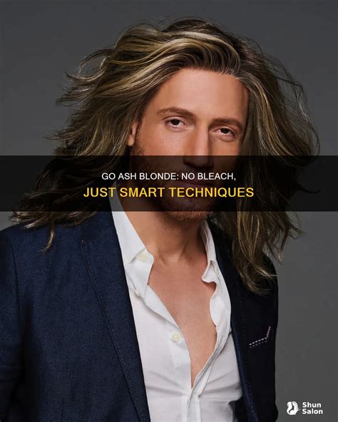 Go Ash Blonde No Bleach Just Smart Techniques ShunSalon