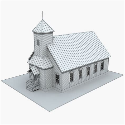 Catholic Church 3d Max