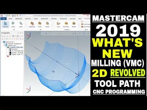 Mastercam 2019 Tutorials For Beginners In Hindi Revolved Tool Path