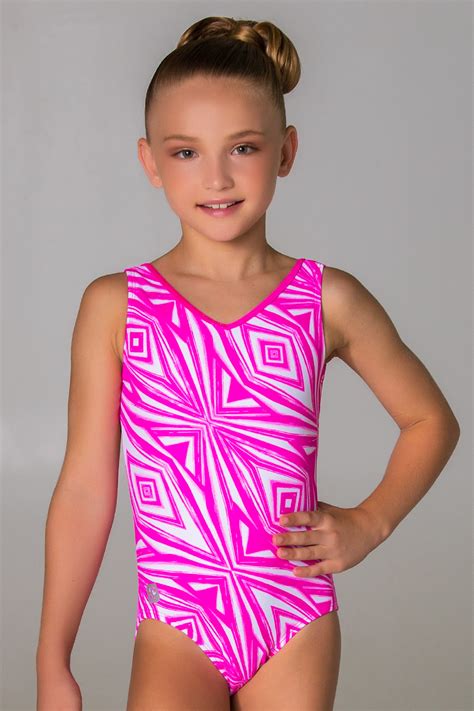 Kaleidoscope Leotard Girls Swimsuits Kids Swimwear Girls Girls