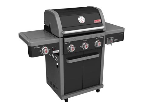 Coleman Revolution 3 Burner Convertible Propane Gas Bbq Grill With Side