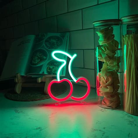 Kiraz Mini Masaüstü Neon Led Tabela NeuNeon