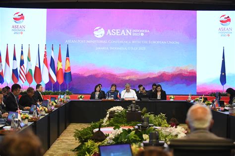 Asean Post Ministerial Conference With Eu Calls For Effective Implementation Of Plans Asean