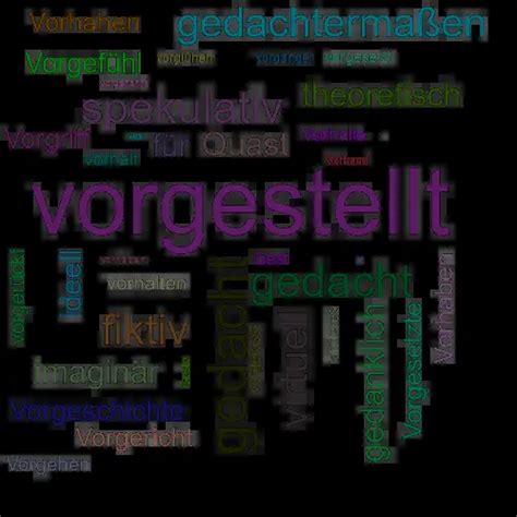 Vorgestellt Synonym Lexikothek Ein Anderes Wort F R Vorgestellt