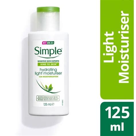 Simple Hydrating Light Moisturizer 125ml Shopee Philippines