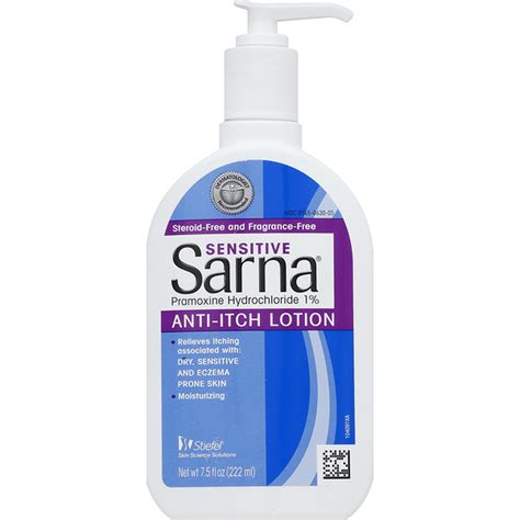 Sarna Anti Itch Lotion Sensitive 7 5 Fl Oz Delivery Or Pickup Near Me Instacart