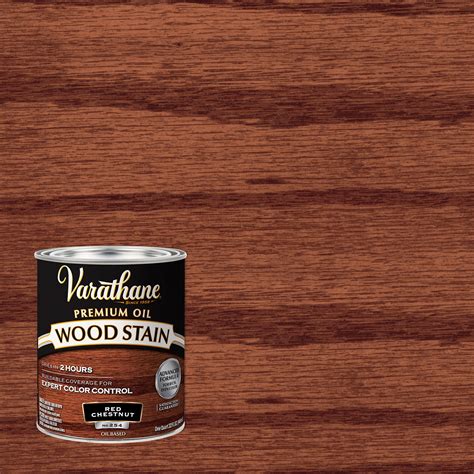 Red Chestnut Varathane Premium Oil Based Interior Wood Stain H