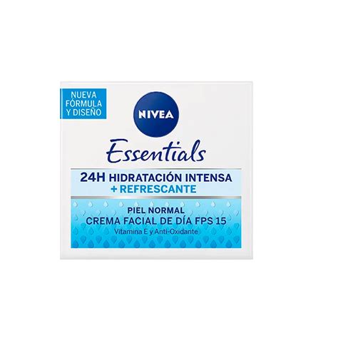 Crema Facial Día Essentials FPS15 Nivea 50 mL Punto Farma