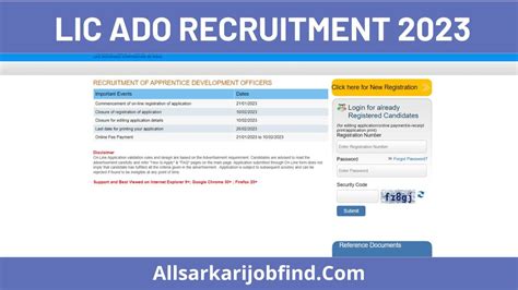 Lic Ado Recruitment Recruitment On Posts