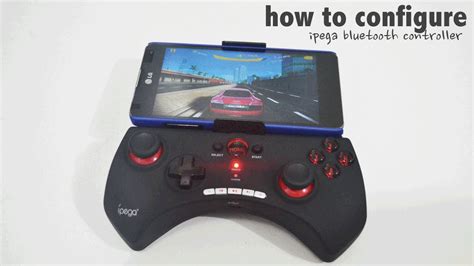 How To Setup Ipega Bluetooth Controller Youtube