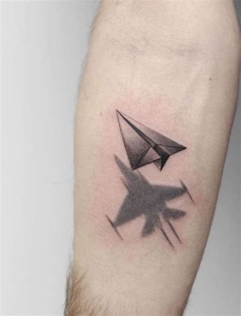 Tatuagens Masculinas Para Se Inspirar Unusual Tattoo Airplane