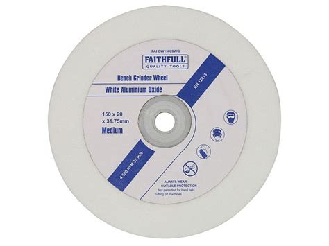 Grinding Wheels White Aluminium Oxide