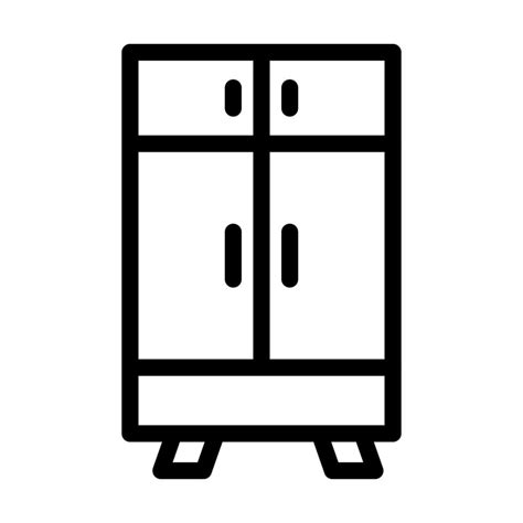 Cupboard Icon Design 12378194 Vector Art At Vecteezy