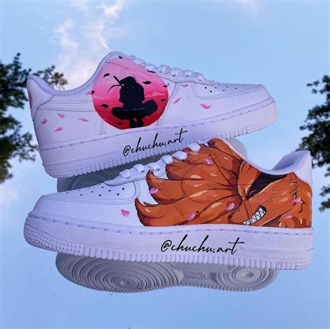 Jiraiya X Naruto And Sasuke X Itachi Air Force Custom Custom Shoes