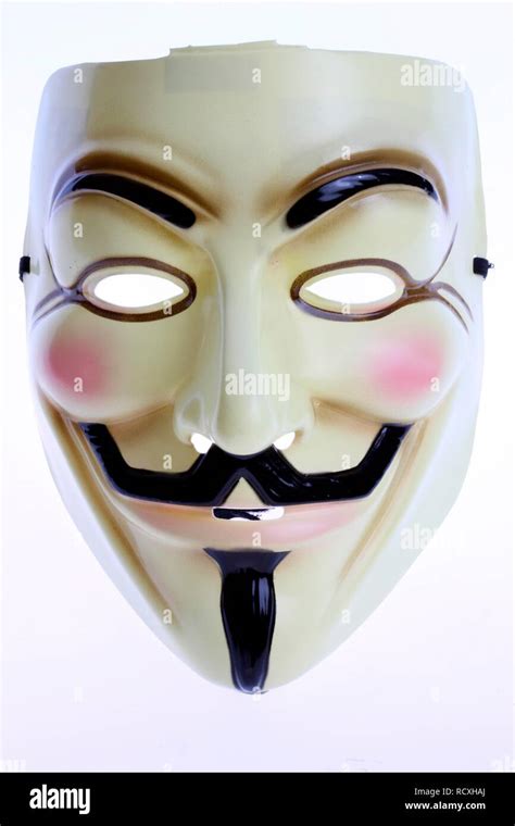 Anonymous mask, Guy Fawkes mask from the movie V for Vendetta, the ...