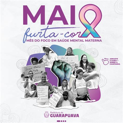 Maio Furta Cor Prefeitura Adere S A Es Em Apoio Sa De Mental Materna