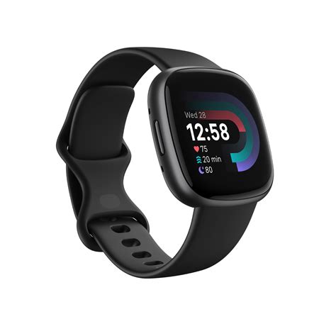 Fitbit Versa 4 Black Ultimate Electronics Home Appliances