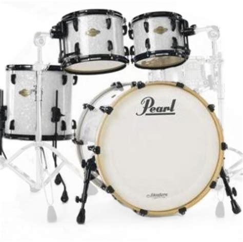 DISC Pearl Masters Premium Maple 22 Fusion Shell Pack White Marine