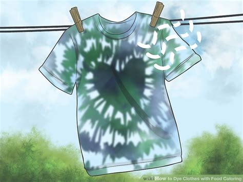 Easy Ways To Dye Clothes With Food Coloring Wikihow