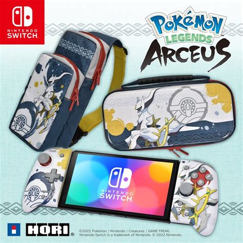 Hori présente les accessoires Pokémon Legends Arceus Switch FR Atsit