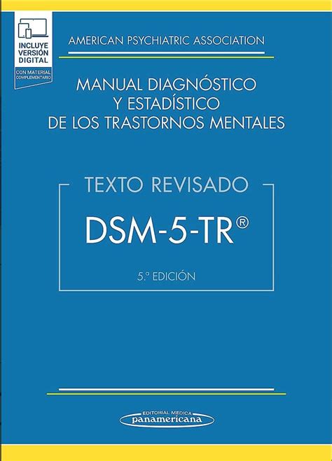 DSM 5 TR Manual Diagnóstico y Estadístico de los Trastornos Mentales