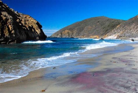 Purple Sand on Big Sur's Pfeiffer Beach