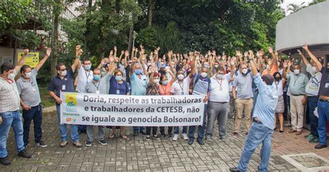 Trabalhadores E Trabalhadoras Da Cetesb Confirmam Greve Para Esta