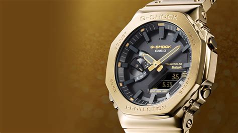 Gmb2100gd 9a G Shock Full Metal Gold Casio