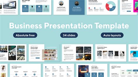 Free Business Presentation Template | Figma