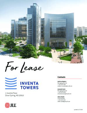 Fillable Online Leasing Inventa Towers Fax Email Print PdfFiller