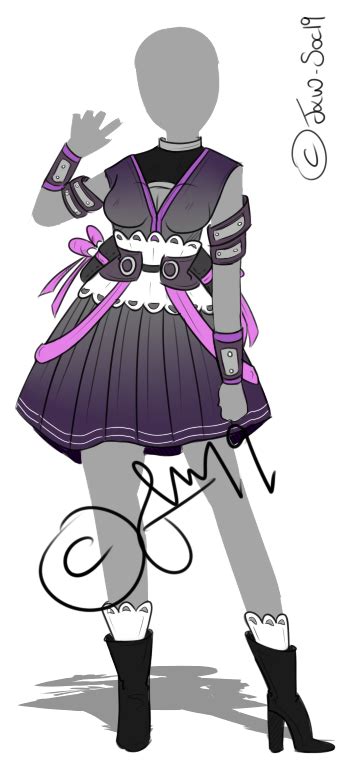 Mini Clothing Adopt Closed By Jxw Spiralofchaos On Deviantart